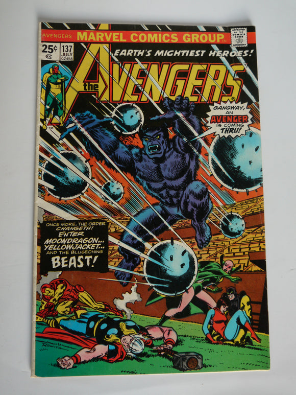 Avengers (1963 1st Series) #137 - Mycomicshop.be