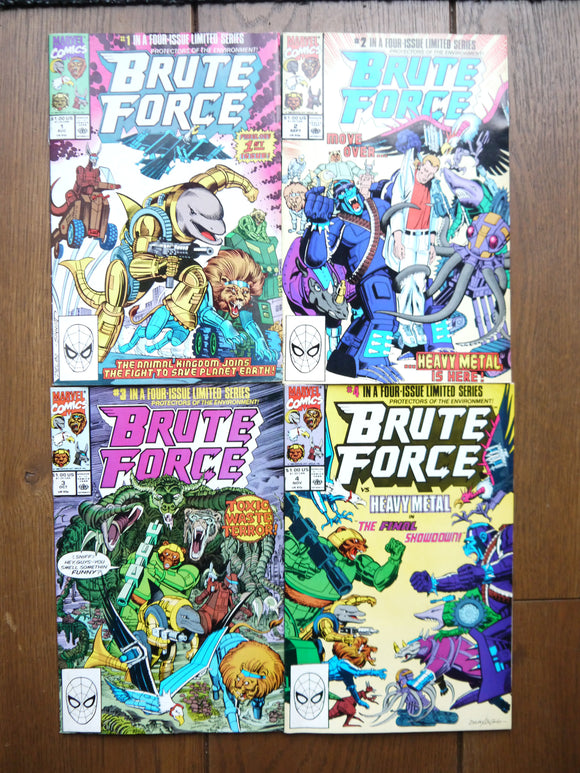 Brute Force (1990) Complete set - Mycomicshop.be