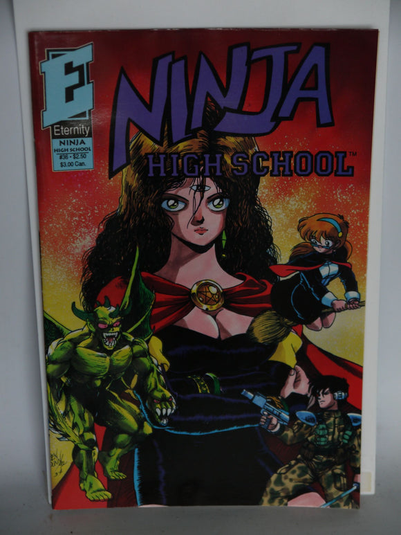 Ninja High School (1986 Antarctic/Eternity) #36 - Mycomicshop.be