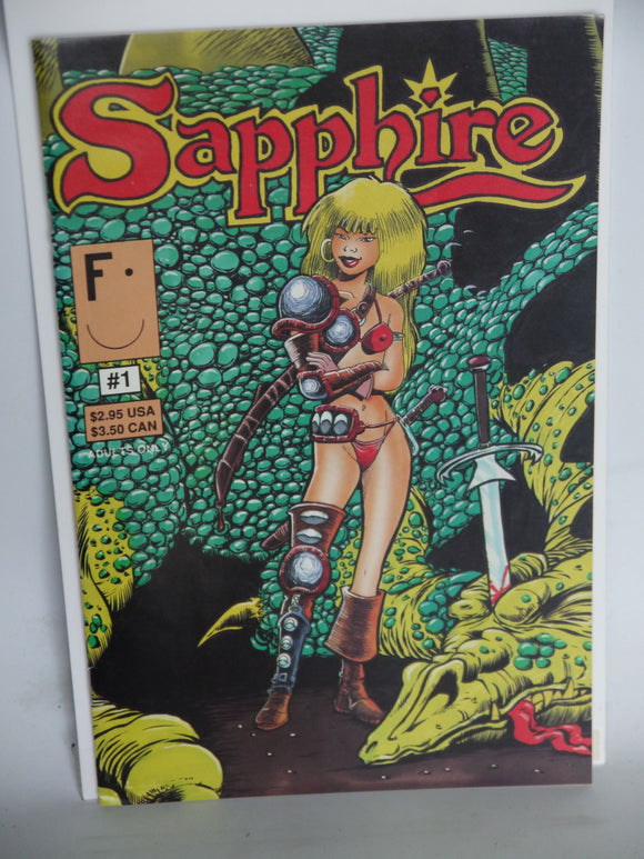 Sapphire: The city of sin (Friendly Comics 1992) #1 - Mycomicshop.be