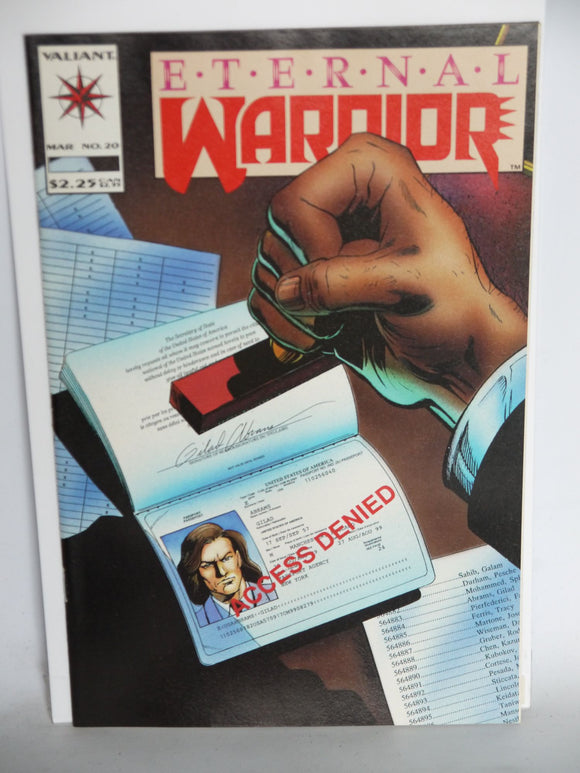Eternal Warrior (1992) #20 - Mycomicshop.be