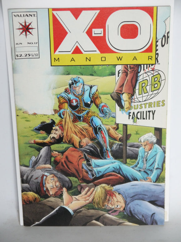X-O Manowar (1992 1st Series) #17 - Mycomicshop.be