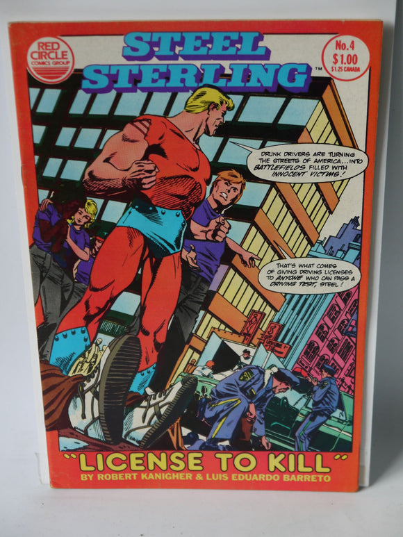 Steel Sterling (1984 Red Cirlce/Archie) #4 - Mycomicshop.be