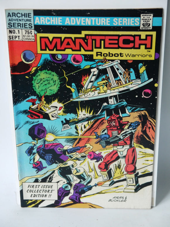 Mantech Robot Warriors (1984) #1 - Mycomicshop.be