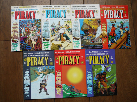 Piracy (1998 Gemstone) Complete Set - Mycomicshop.be