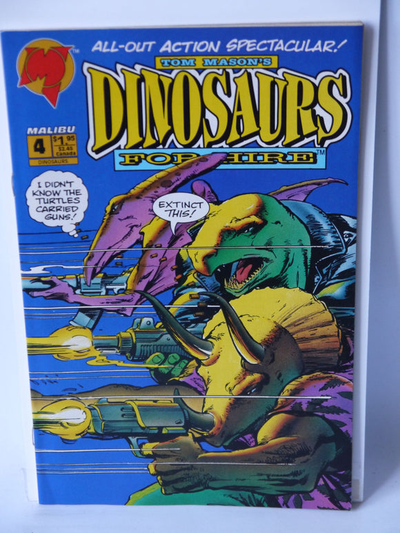 Dinosaurs for Hire (1993 2nd Series Malibu) #4 - Mycomicshop.be