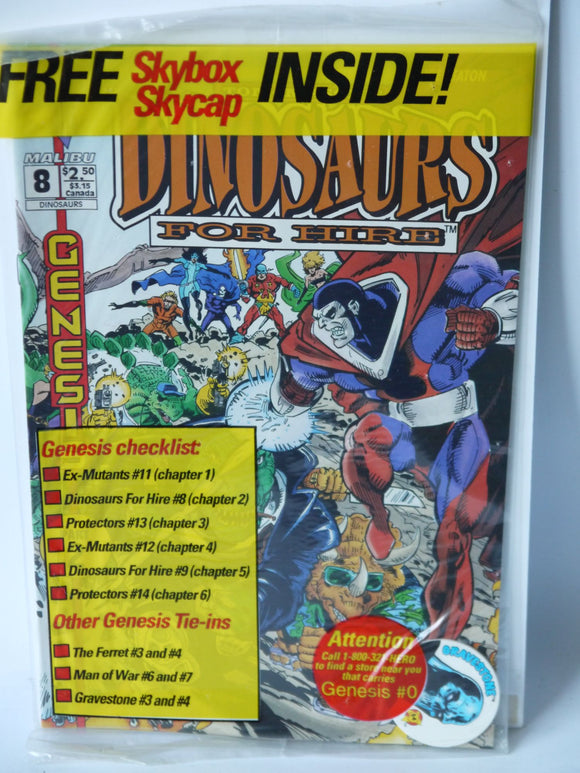 Dinosaurs for Hire (1993 2nd Series Malibu) #8 - Mycomicshop.be