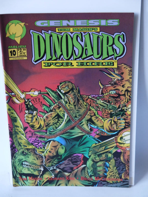 Dinosaurs for Hire (1993 2nd Series Malibu) #10 - Mycomicshop.be