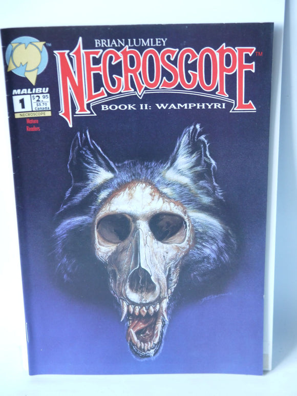 Necroscope Book II Wamphyri (1993 Malibu) Complete Set - Mycomicshop.be