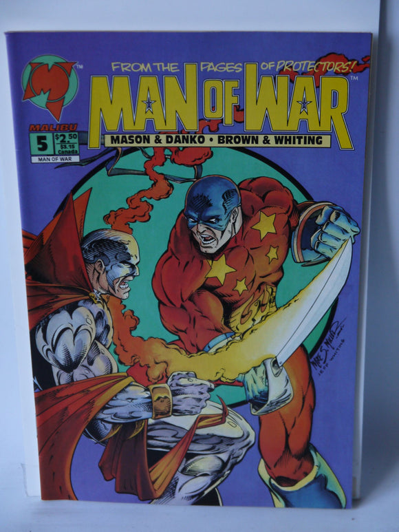 Man of War (1993 Malibu) #5D - Mycomicshop.be
