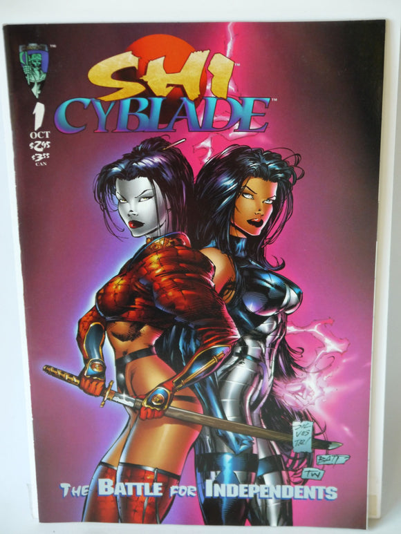 Shi Cyblade The Battle for Independents (1995) #1B - Mycomicshop.be