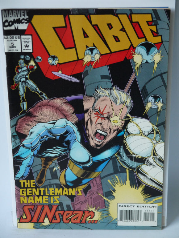 Cable (1993 1st Series) #5 - Mycomicshop.be