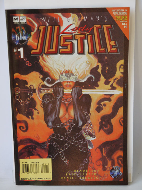 Lady Justice (1996 Big Entertainment) #1 - Mycomicshop.be