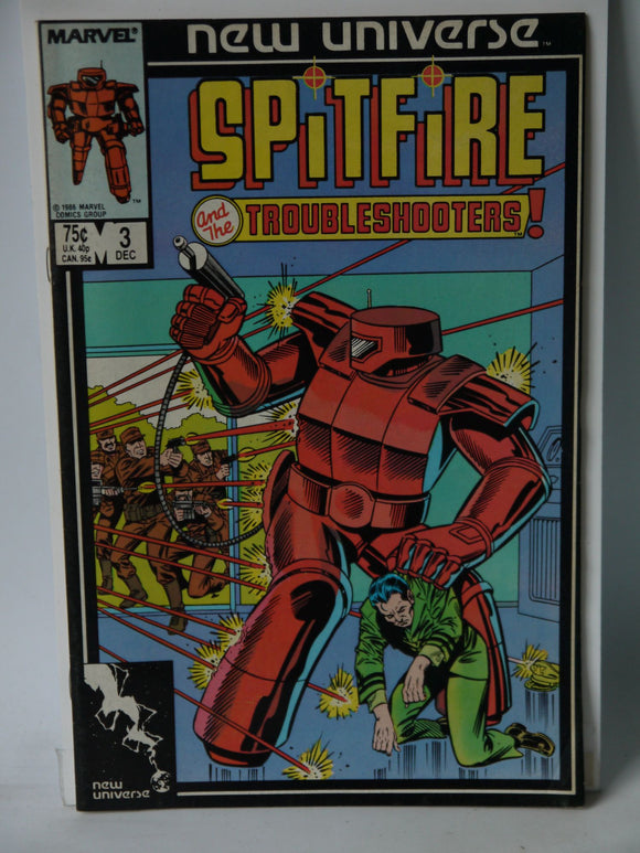 Spitfire and the Troubleshooters (1986) #3 - Mycomicshop.be
