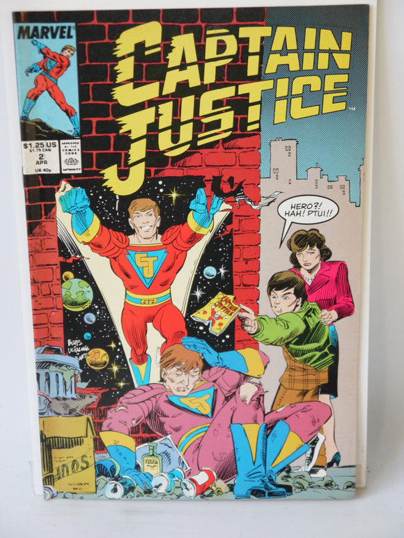 Captain Justice (1988) #2 - Mycomicshop.be