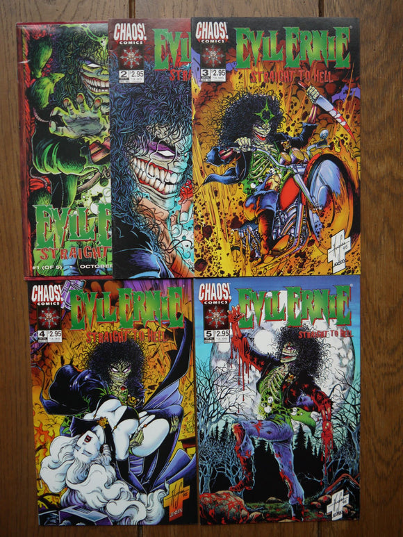 Evil Ernie Straight to Hell (1995) Complete Set - Mycomicshop.be