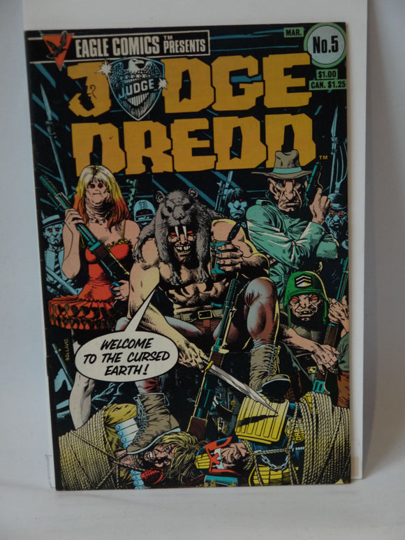 Judge Dredd (1983 Eagle/Quality) #5 - Mycomicshop.be