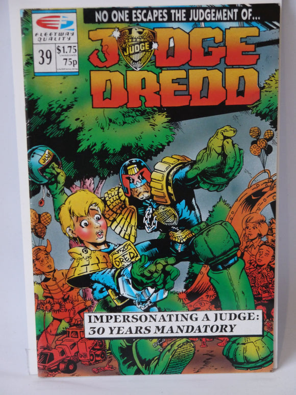 Judge Dredd (1986 Quality) #39 - Mycomicshop.be