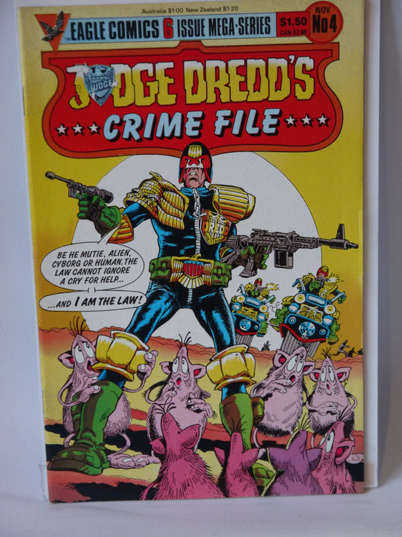 Judge Dredd's Crime File (1985 Eagle) #4 - Mycomicshop.be