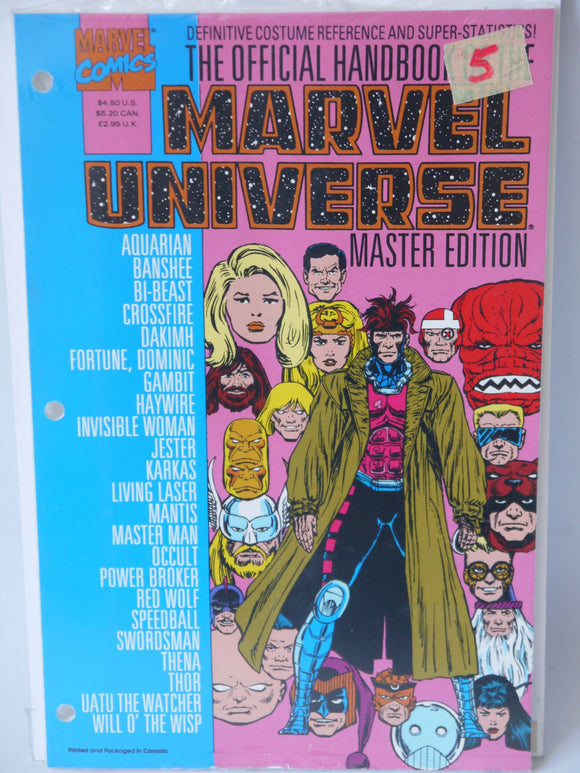 Official Handbook of the Marvel Universe Master Edition (1990-1993) #21 - Mycomicshop.be