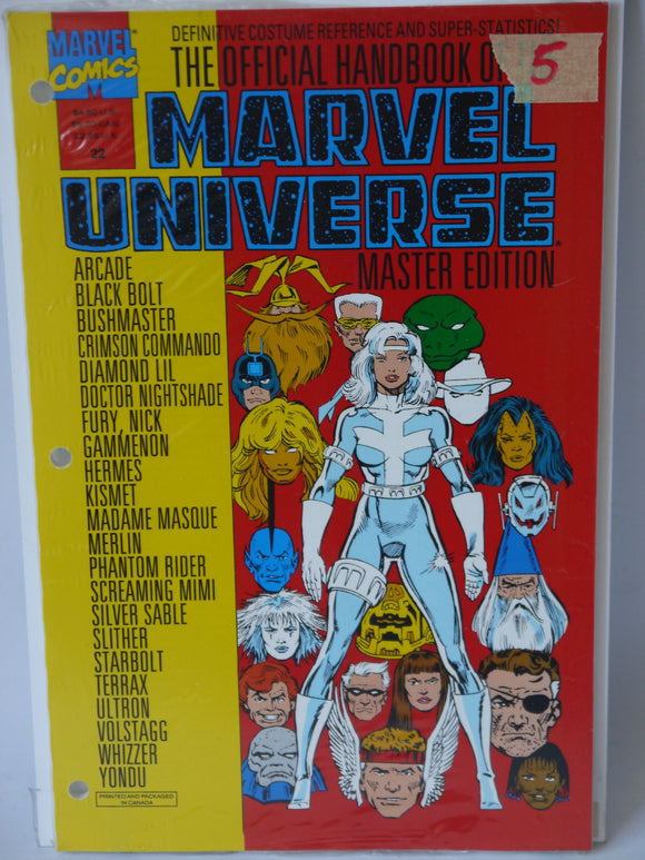 Official Handbook of the Marvel Universe Master Edition (1990-1993) #22 - Mycomicshop.be