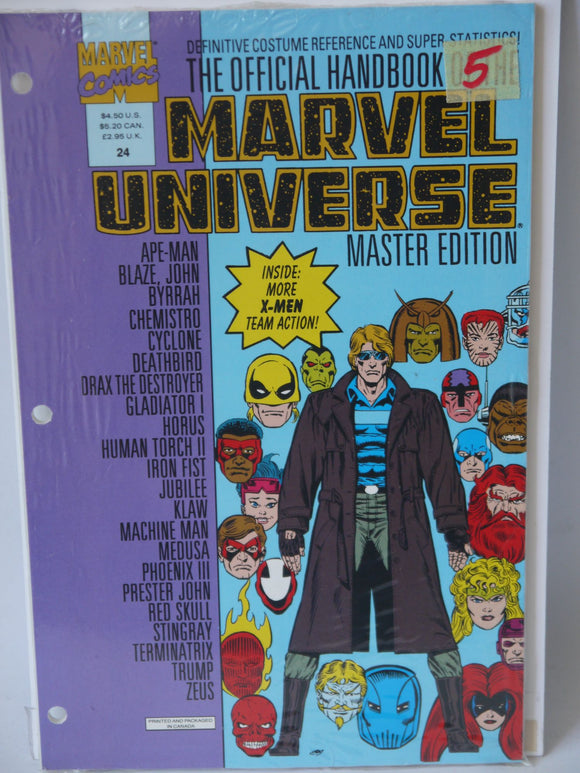 Official Handbook of the Marvel Universe Master Edition (1990-1993) #24 - Mycomicshop.be