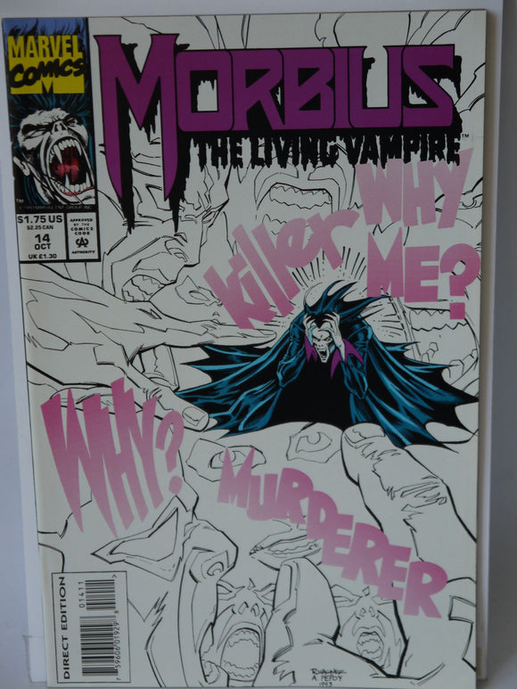 Morbius the Living Vampire (1992) #14 - Mycomicshop.be