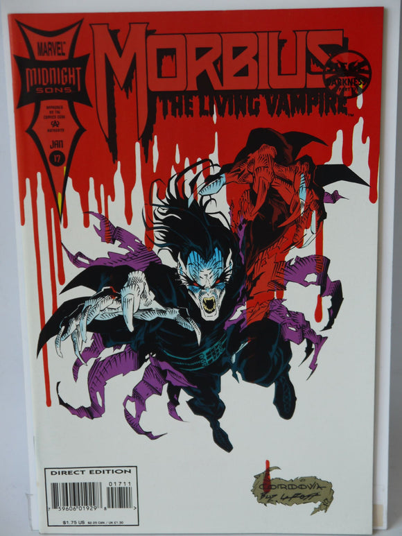 Morbius the Living Vampire (1992) #17 - Mycomicshop.be