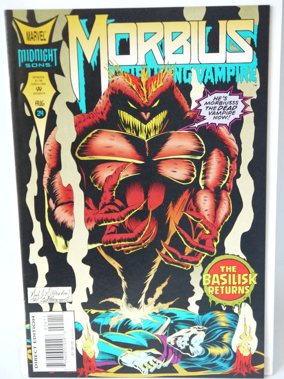 Morbius the Living Vampire (1992) #24 - Mycomicshop.be