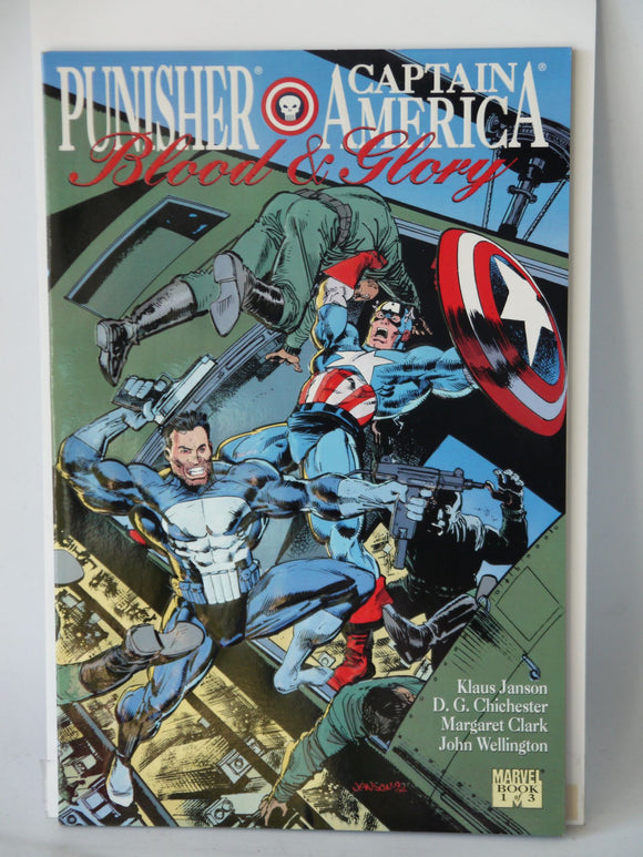 Punisher and Captain America Blood and Glory (1992) #1 - Mycomicshop.be