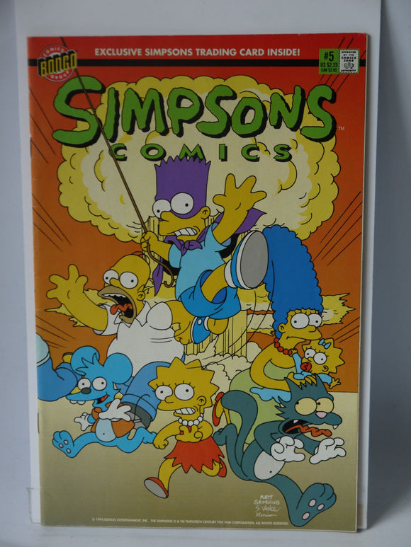 Simpsons Comics (1993 Bongo) #5N - Mycomicshop.be