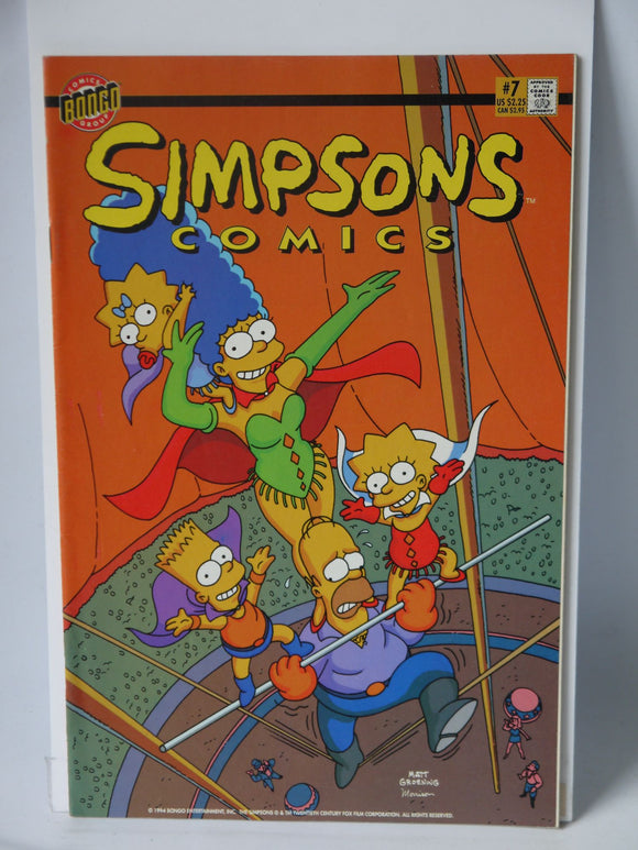 Simpsons Comics (1993 Bongo) #7 - Mycomicshop.be
