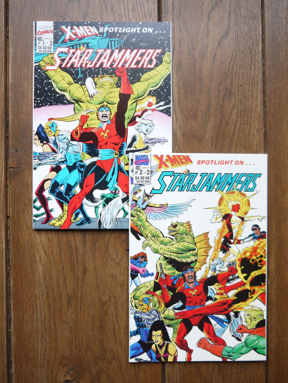 X-Men Spotlight on Starjammers (1990) Complete Set - Mycomicshop.be