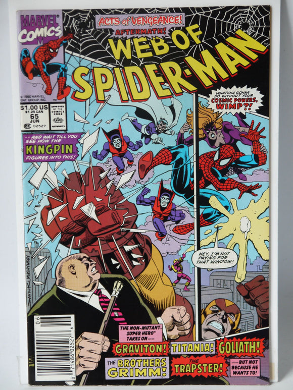 Web of Spider-Man (1985 1st Series) #65 - Mycomicshop.be