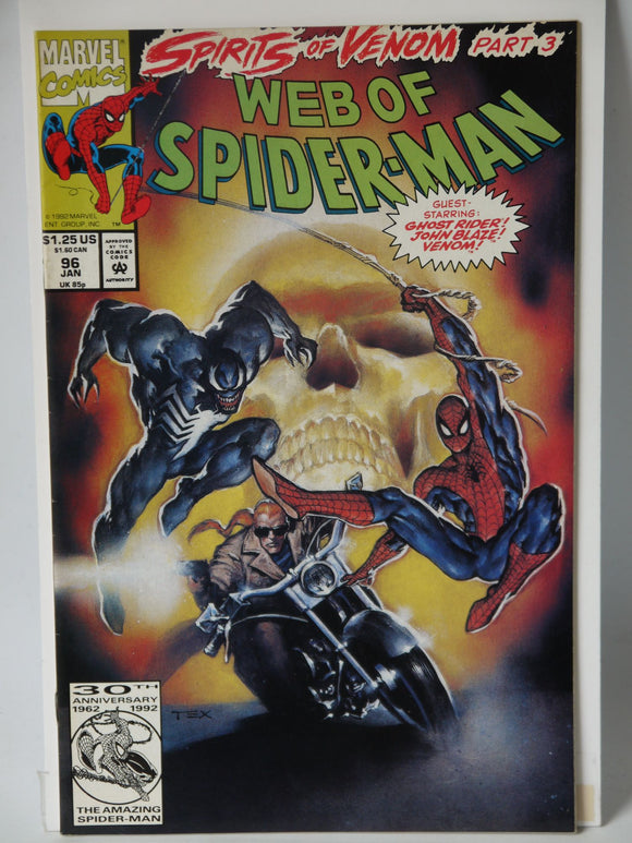 Web of Spider-Man (1985 1st Series) #96 - Mycomicshop.be