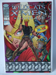 Wildcats X-Men The Silver Age 3-D (1997) #1B - Mycomicshop.be