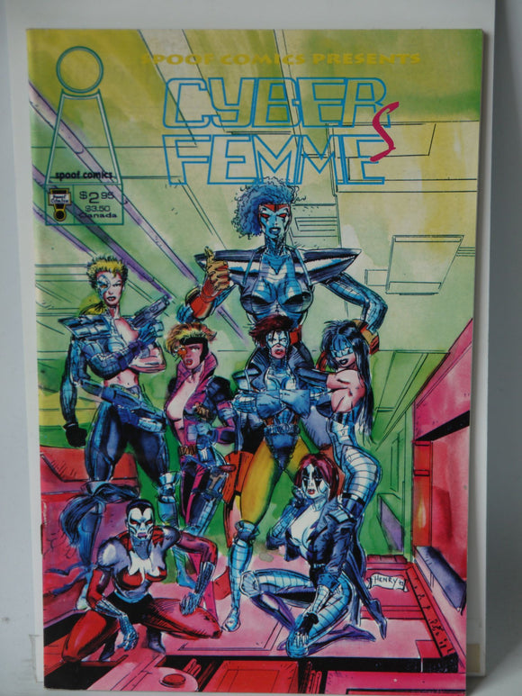 Spoof Comics Presents Cyberfemmes (1992) #1B - Mycomicshop.be