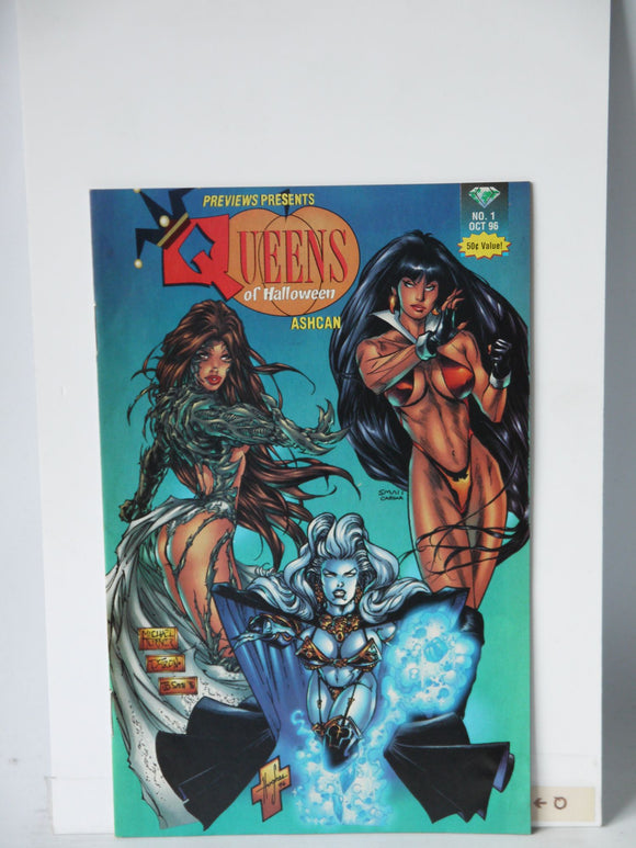 Queens of Halloween Ashcan (1998) #1 - Mycomicshop.be