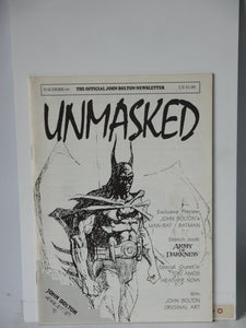 Unmasked John Bolton Newsletter (1998) #0 - Mycomicshop.be