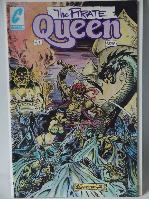 Pirate Queen (1991 Comax) #1 Signed - Mycomicshop.be