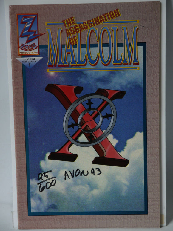 Assassination of Malcolm X (1993) #1 Signed - Mycomicshop.be