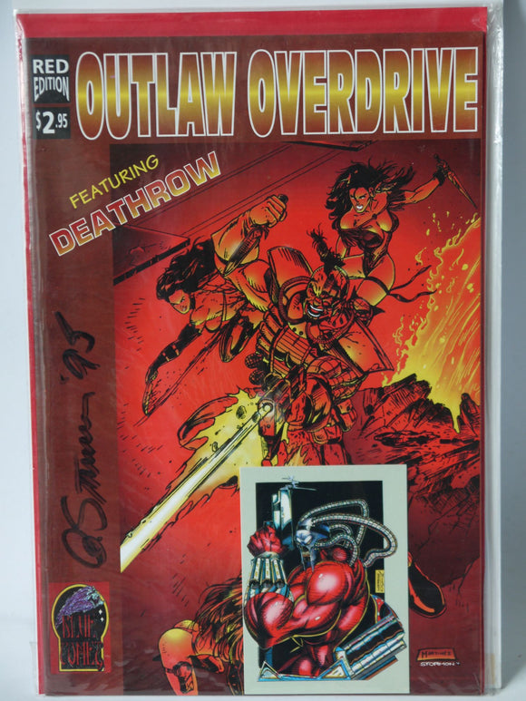 Outlaw Overdrive (1995) #1 Signed - Mycomicshop.be