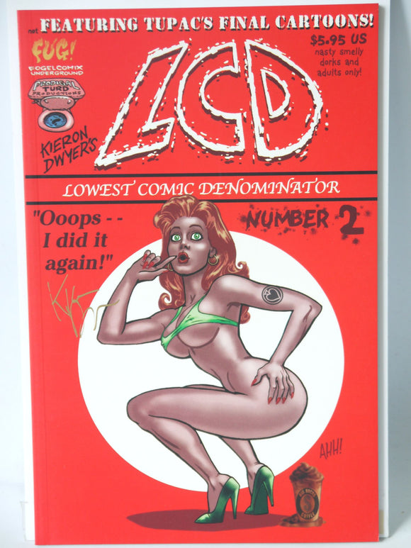 LCD Kieron Dwyer's Lowest Comic Denominator (1999 Kieron Dwyer) #2 Signed - Mycomicshop.be