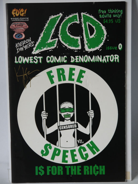 LCD Kieron Dwyer's Lowest Comic Denominator (1999 Kieron Dwyer) #0B Signed - Mycomicshop.be