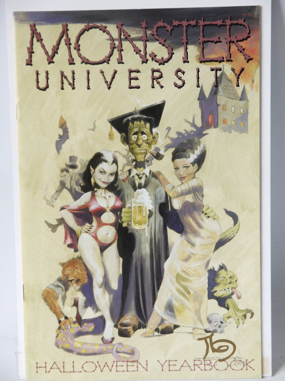 Monster University Halloween Yearbook (2005) #1A Signed - Mycomicshop.be