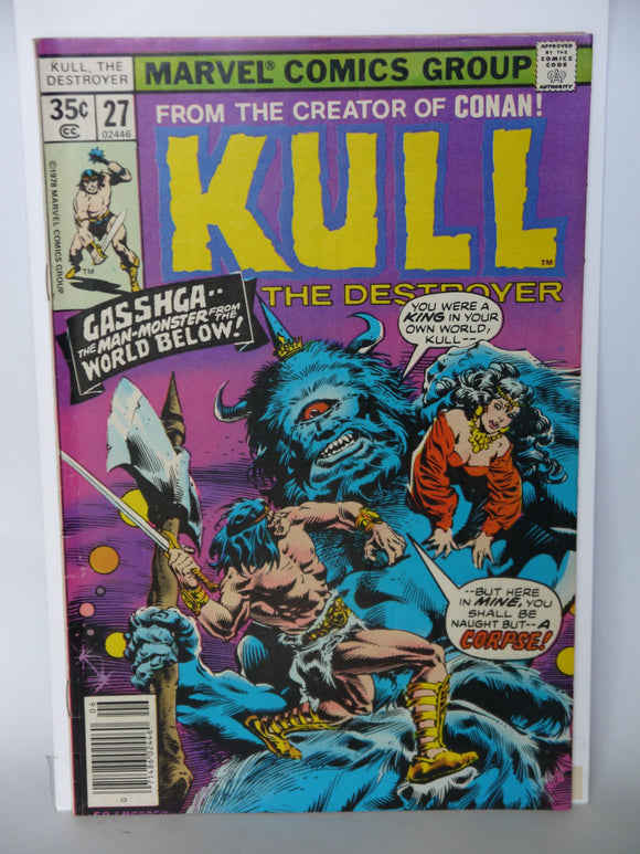 Kull the Conqueror (1971 1st Series) #27 - Mycomicshop.be