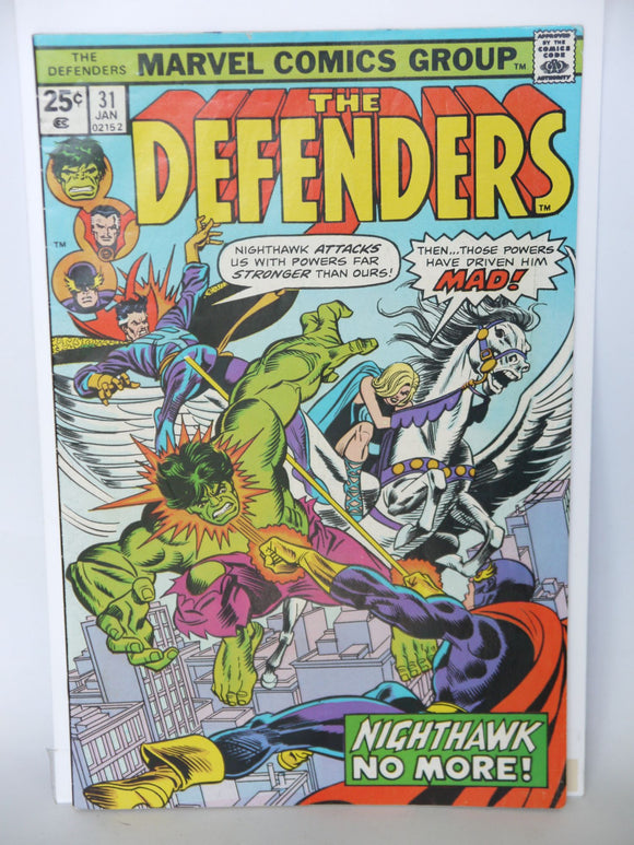 Defenders (1972 1st Series) #31 - Mycomicshop.be