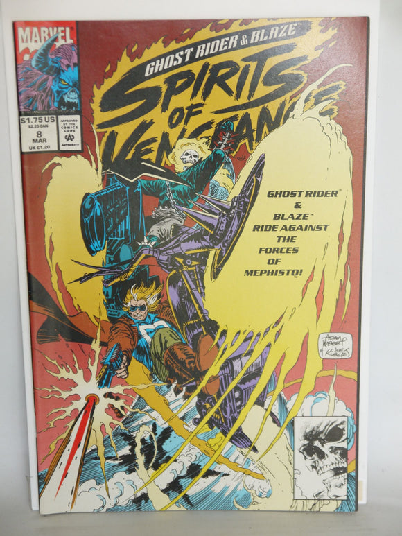 Ghost Rider Blaze Spirits of Vengeance (1992) #8 - Mycomicshop.be
