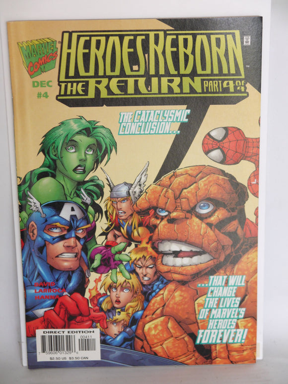 Heroes Reborn The Return (1997) #4A - Mycomicshop.be