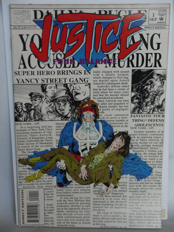 Justice Four Balance (1994) #1 - Mycomicshop.be